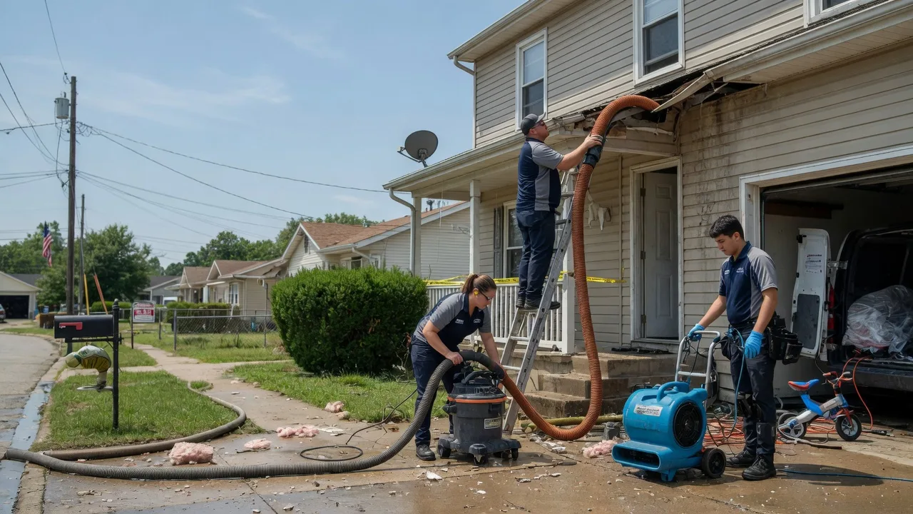 Water Damage Restoration in Shady Point, OK near me